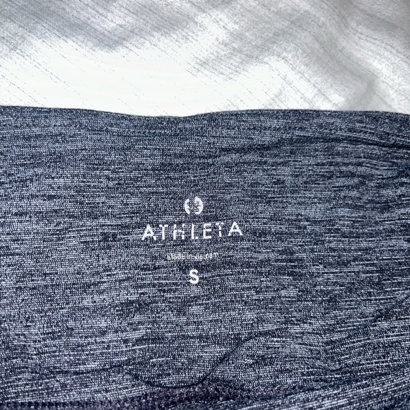 Athleta high rise chatarunga gray space dye leggings size S - Picture 2 of 5